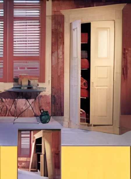 Armoire FRANCOMTOISE / Portes pleines & Etagères intérieures