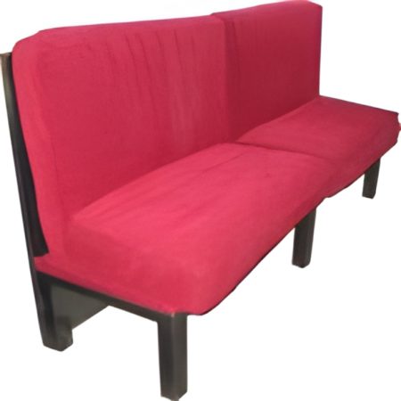 Banquette VERSO 4 COUSSINS en Velours – Longueur 200 -SANS Bloc ARRIERE