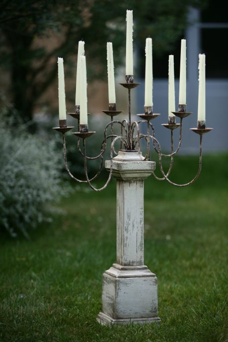 Candelabre 9 BOUGIES / Pied  H.60cm
