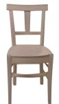 Chaise FONDA – Assise Bois – Haute. Assise 60cm pour Table de H 90cm