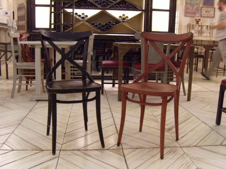 Chaise JACKY – Chaise bistrot bois-