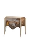 Commode ARTE / Ornée de Scènes de la Comedia del Arte / Dimensions 124x45x90