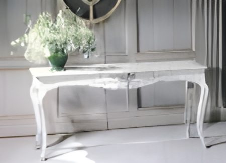 Console POMPADOUR Petit Modèle – 115CM — Long. 178 x Haut. 86 x Prof. 54 cm