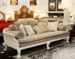 Sofa PONDICHERY- PETIT MODELE 200 cm Structure Hetre Massif