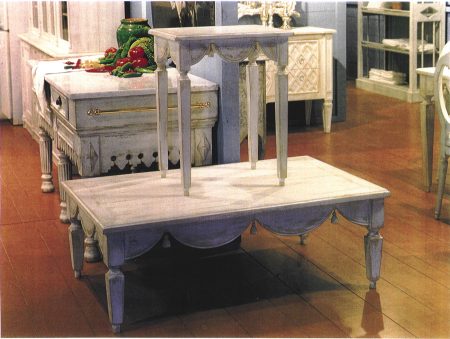 Table Basse CANTONNIERE — Long. 130 x Haut. 55 x Prof. 80 cm