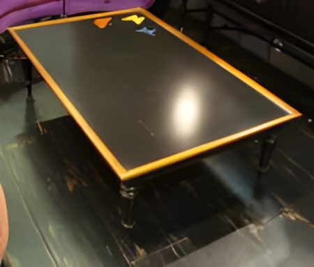 Table Basse MUSSET- Motifs PAPILLONS