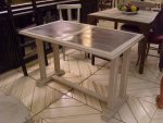 Table BISTROT DU PORT 110*80*76– 2 Inserts de Zinc – Piètement avec traverse Bois_652c62ff11fe0.jpeg
