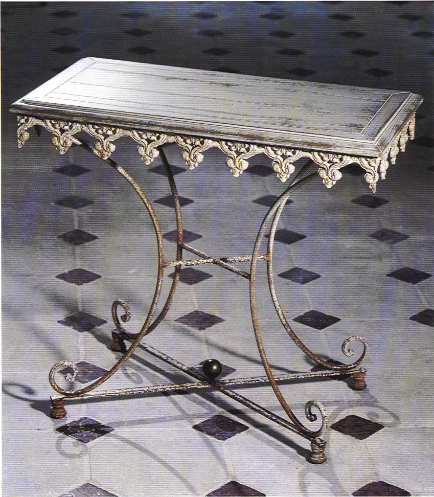 Table d’appoint Guirlande / Plateau Patiné_652c62ead73d7.jpeg