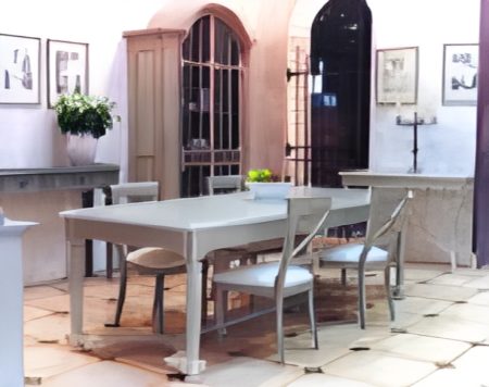 Table GALLICIAN — Long. 160 x Haut. 76 x Prof. 100 cm