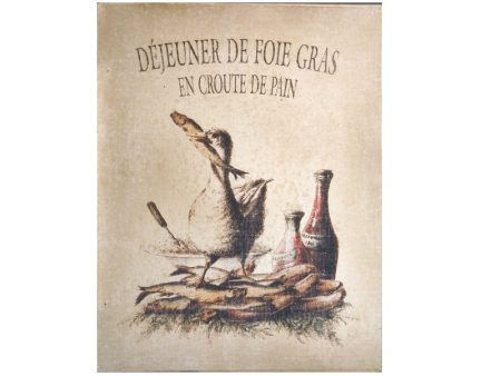 Tableau Collection ‘TOQUES’: ‘FOIE GRAS’