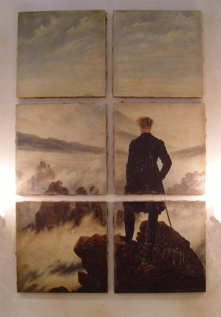 Tableaux ROMANTIQUE – 6 pièces 50 x50 cm / Composition 103 *156cm