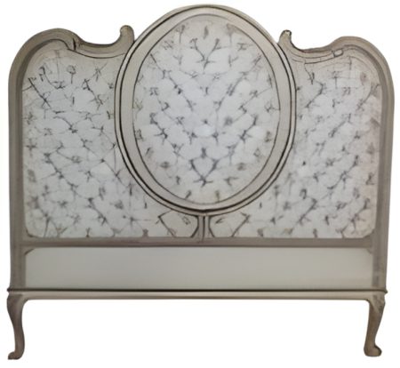 Tête Lit CAPITONS/ Couchage 160. dim 180 /motifs imitation Capitonnage