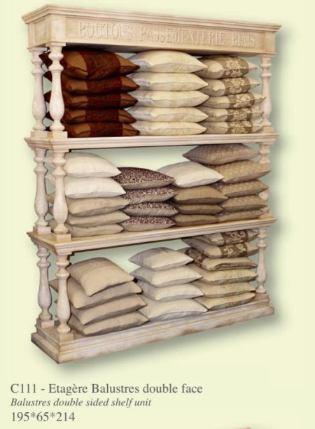 Etagère BALUSTRES Double Face