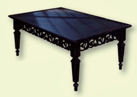 Table Basse LAMBREQUIN — Long. 135 x Haut. 55 x Prof. 85 cm