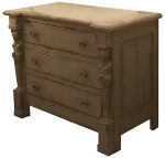 Commode CARIATIDES 3 Tiroirs Petit Modèle – photo produit