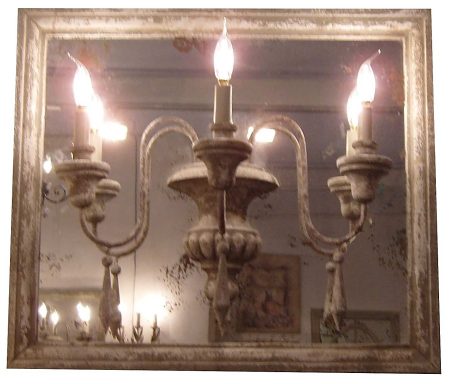 Applique-Miroir MEDICIS 3 branches Struct Métal sur Miroir – photo produit