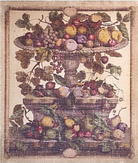 Tableau Collection ‘FRUITS’: – ‘Cascade’ — Long. 50 x Haut. 70 x Prof. 4 cm