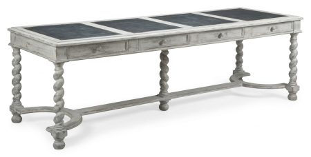 Table URSULINE / 4 Plateaux de Zinc – photo produit